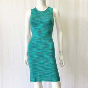 M by Missoni Bodycon Teal Dress